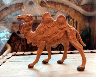 Krubbfigur, Kamel stående 6,5 cm