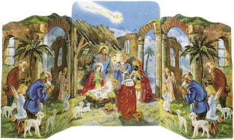Adventskalender n.11562 (3D), 30x60cm