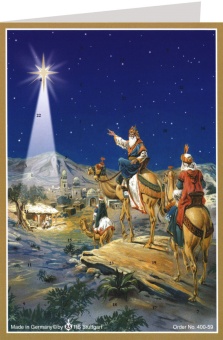 Adventskalender / Julkort n. 659 (A5) m. kuvert