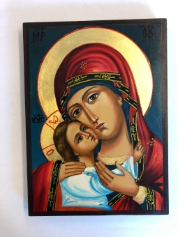 Ömhetens Gudsmoder (16x22), äkta ikon