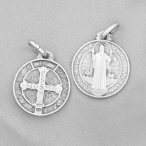 Benedictus-medalj - silver, mindre