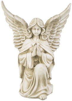 Ängel, bedjande, knäböjande, 33cm