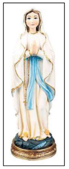 Lourdes madonna 13 cm