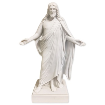 Kristus-statyett, vit, 26cm