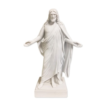 Kristus-statyett, vit, 12cm