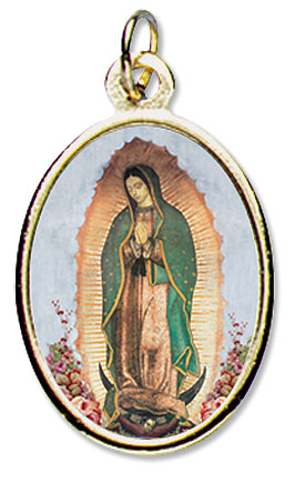 Vår Fru av Guadalupe, färg