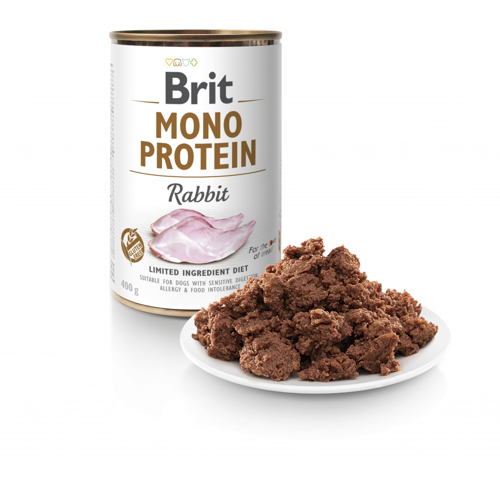 Brit Mono Protein Rabbit Ellios Hund &amp; Katt AB