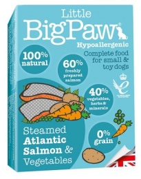 Little Big Paw Steamed Atlantic Salmon & Vegetables