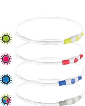 Trixie Blinkhalsband USB Grön