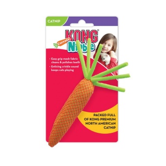 Kong Cat Leksak Nibble Carrots Mix 15cm