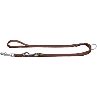 Hunter Nylon Ställbart koppel Brun