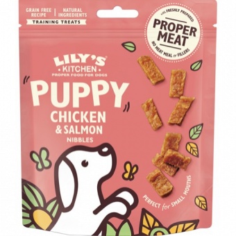 Lily´s Kitchen Chicken & Salmon Nibbles for Puppies