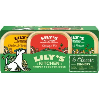 Lily´s Kitchen Classic Dinner Trays 6-p