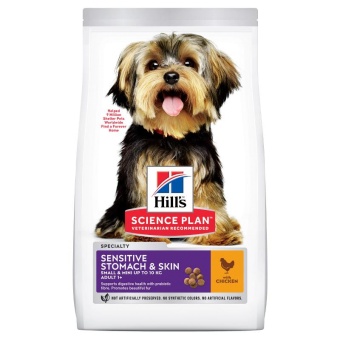 Hills SP Canine Adult Sensitive Stomach&Skin Small&Mini Chicken