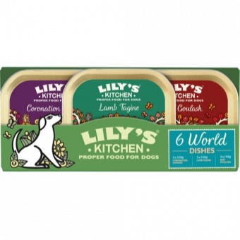 Lily´s Kitchen World Dishes Trays Multipack