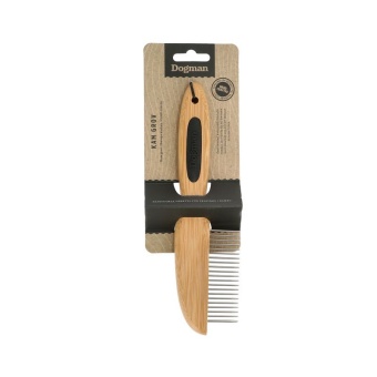 Dogman Kam grov Bamboo 17cm
