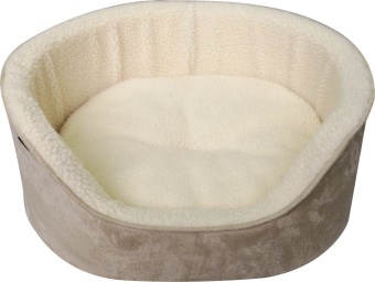 Dogman Bädd med hög kant Sherpa beige