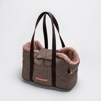 Cloud7 Carrier Milano Herringbone Brown