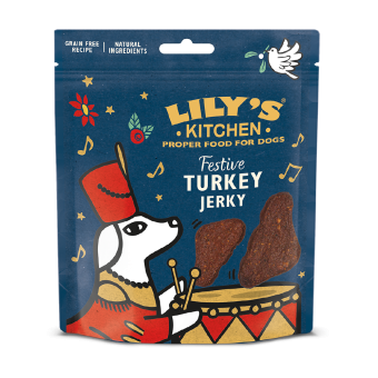 Jul! Lily´s Kitchen Christmas Treat Turkey Jerky
