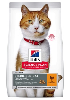 Hills SP Feline Young Adult Sterilised Chicken
