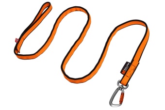 Non-Stop Bungee leash 2.0 svart/orange
