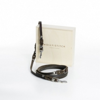 M&S Butter Leash 3x Adjustable Classic Brown
