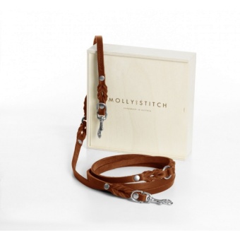 M&S Butter Leash 3x adjustable Sahara Cognac