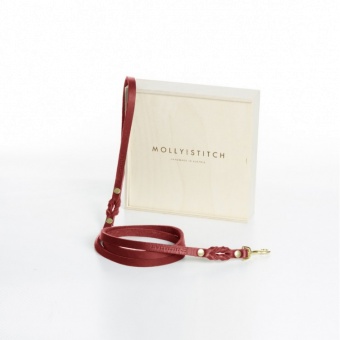 M&S Butter City Leash Chilli Red