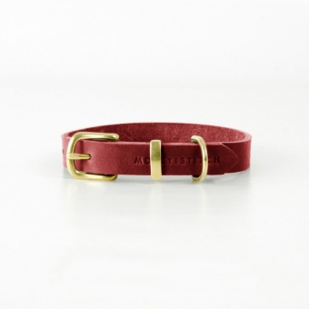 M&S Butter Collar Chilli Red