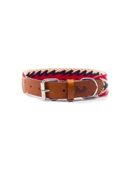 Buddys Dogwear Peruvian Arrow Red Halsband