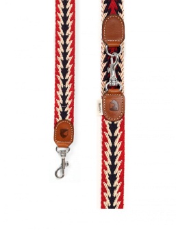 Buddys Dogwear Peruvian Arrow Red Ställbart Koppel