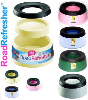 Skål non-spill road refresher 0,6l 