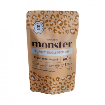 Monster Cat Pouches Adult Turkey 