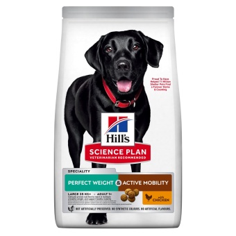 Hills SP Canine Adult Perfect Weight & Active Mobility Large Breed with Chicken